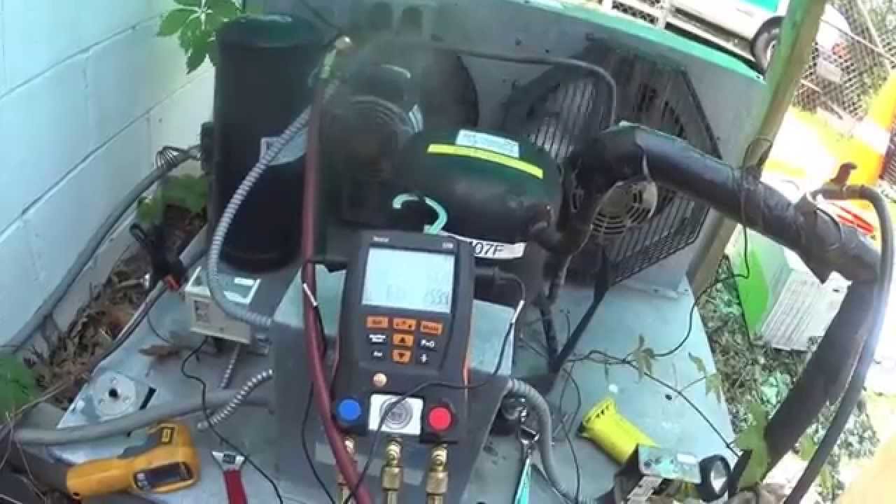 R22 to R407F conversion on a beer cooler