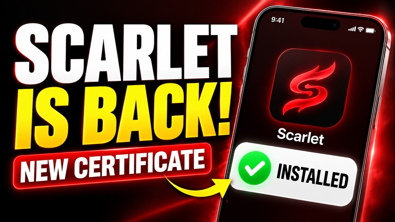 НОВЫЙ Scarlet для iOS 27 | Установка IPA-файлов на iPhone/iPad через Scarlet (БЕЗ КОМПЬЮТЕРА)