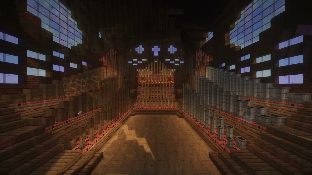 Coldplay - Fix you. Create: Sounds of Steam + MIMI play a pipe organ