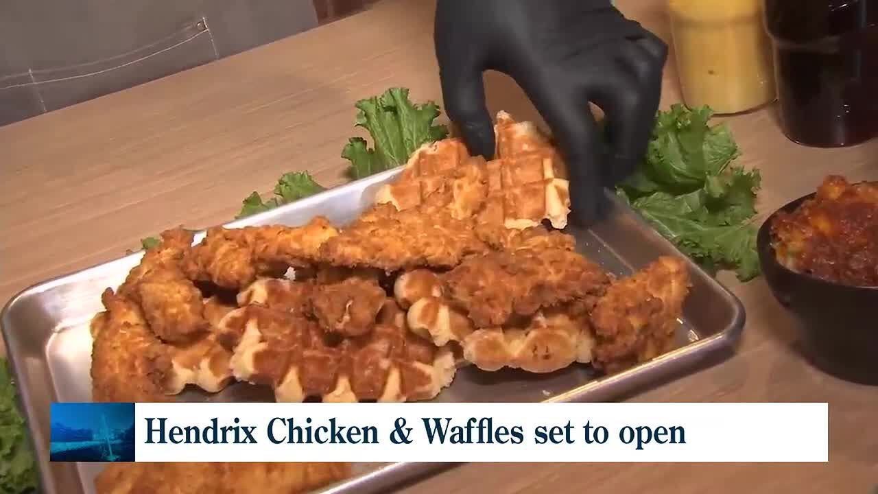 Hendrix Chicken & Waffles preview at Cartwright Food Hall