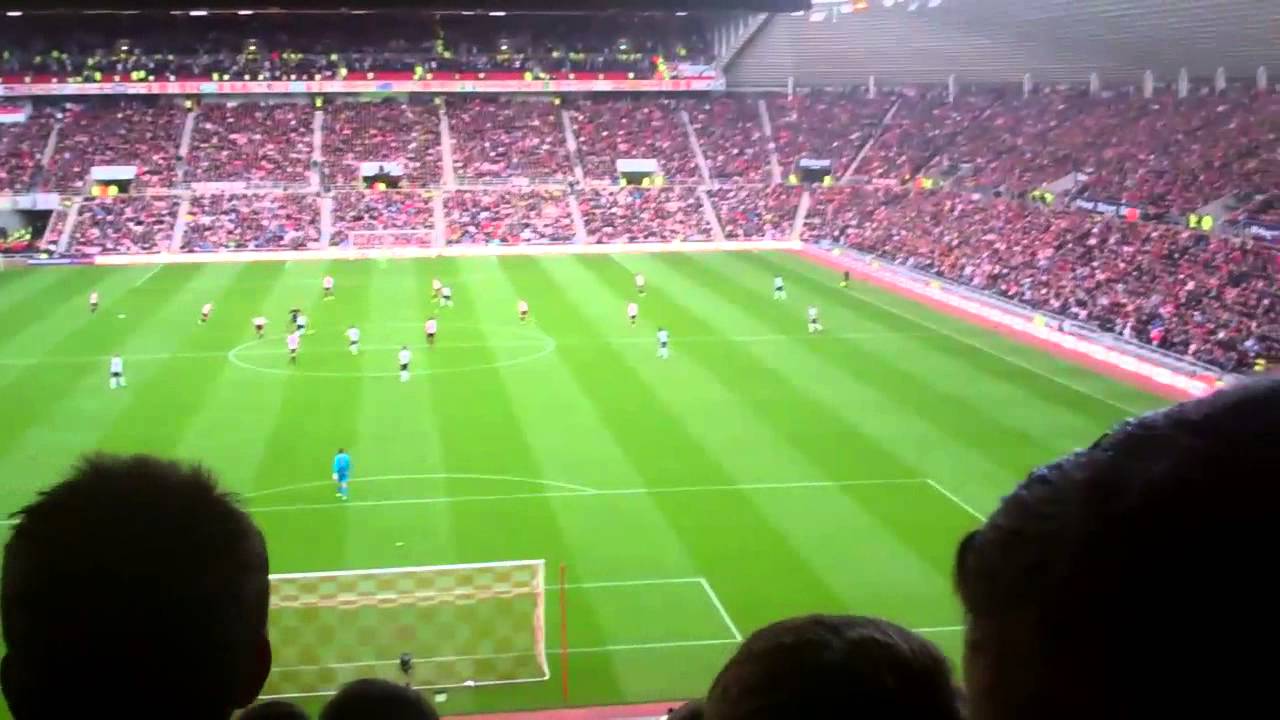 Sunderland Fans v Newcastle - South Stand