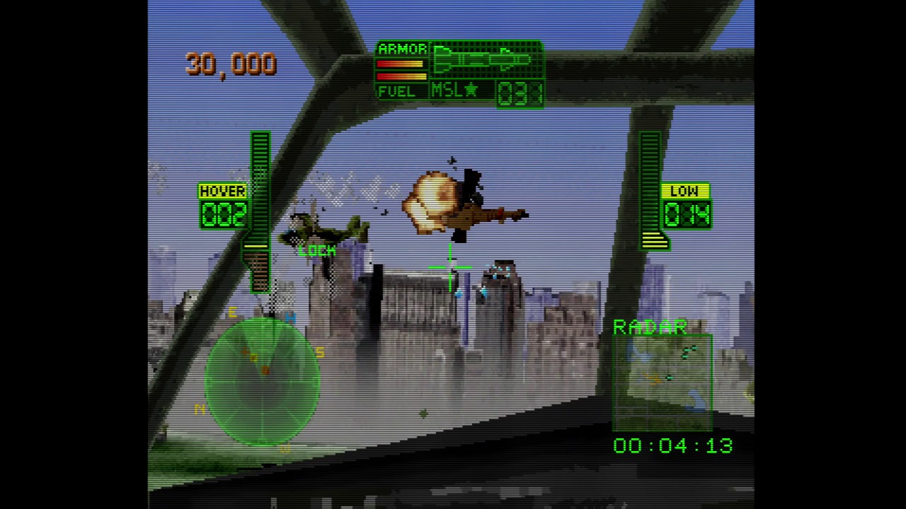 Black Dawn - Sega Saturn - Gameplay