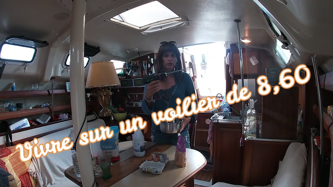 EP60 :  🌞VIVRE Dans un Voilier de 8,60 à Plein TEMPS🌬⛵