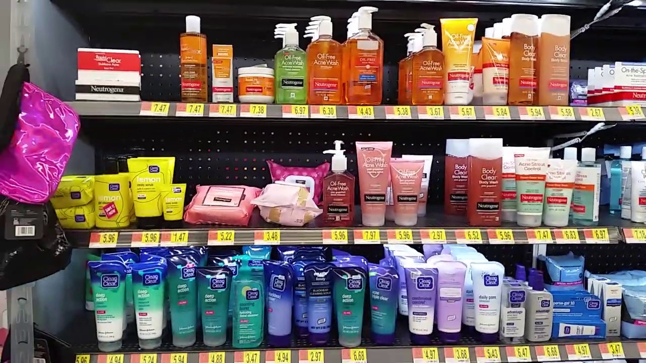 Acne Treatments At Walmart منتجات لعلاج حب الشباب في اسواق امريكا وول مارت