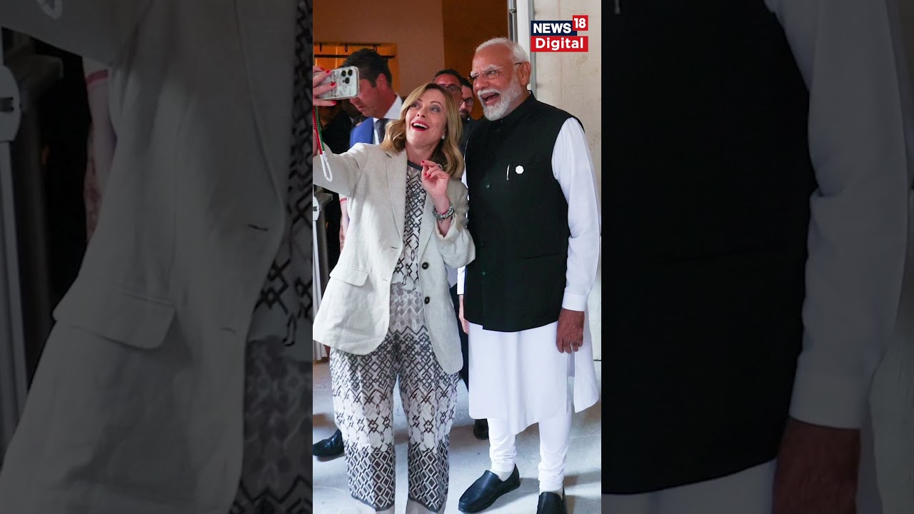 India-Italy Relations | #Melodi #shorts | Top news | Giorgia Meloni Meets PM Modi | #viralphoto