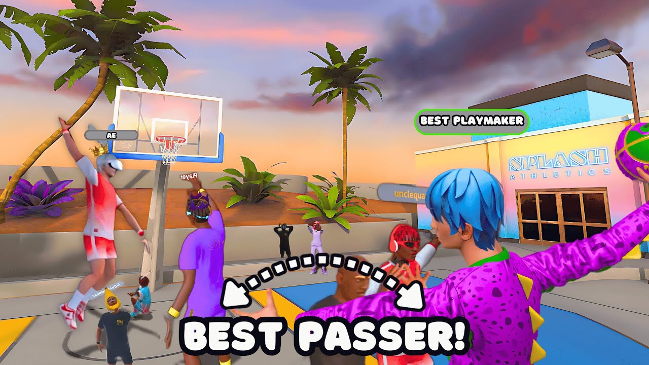 Я играл с лучшим пасующим на уроке физкультуры в VR! (VR-баскетбол)