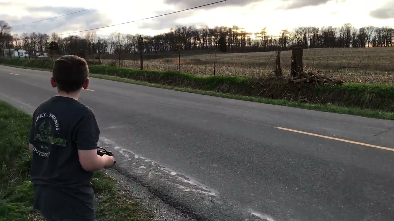 Trying out my new kyosho lazer zx6