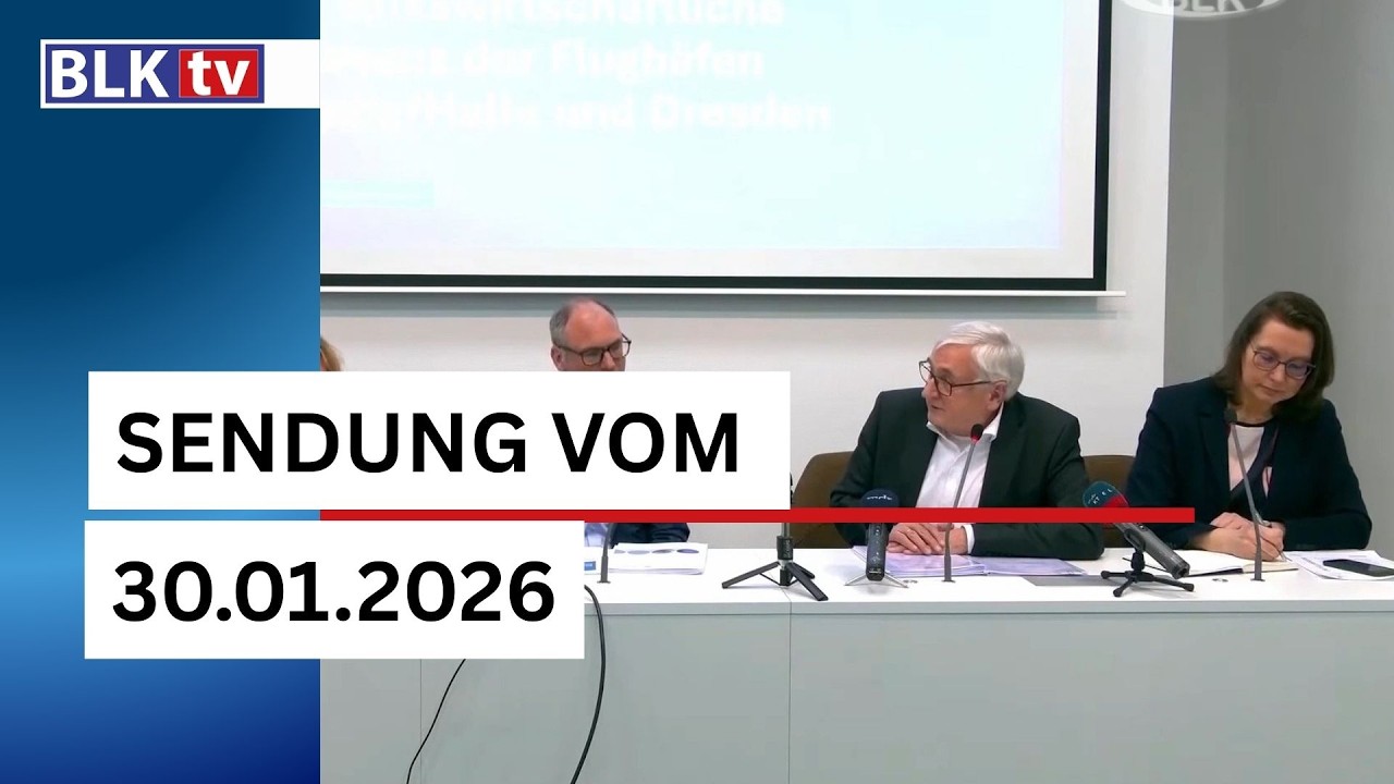 Aktuelle BLK Regional Sendung vom 30. Januar 2026 | Regionale Nachrichten