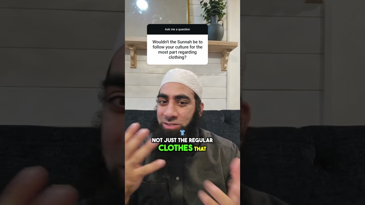 Wouldn't the Sunnah be to follow your culture for the most part regarding clothing?
