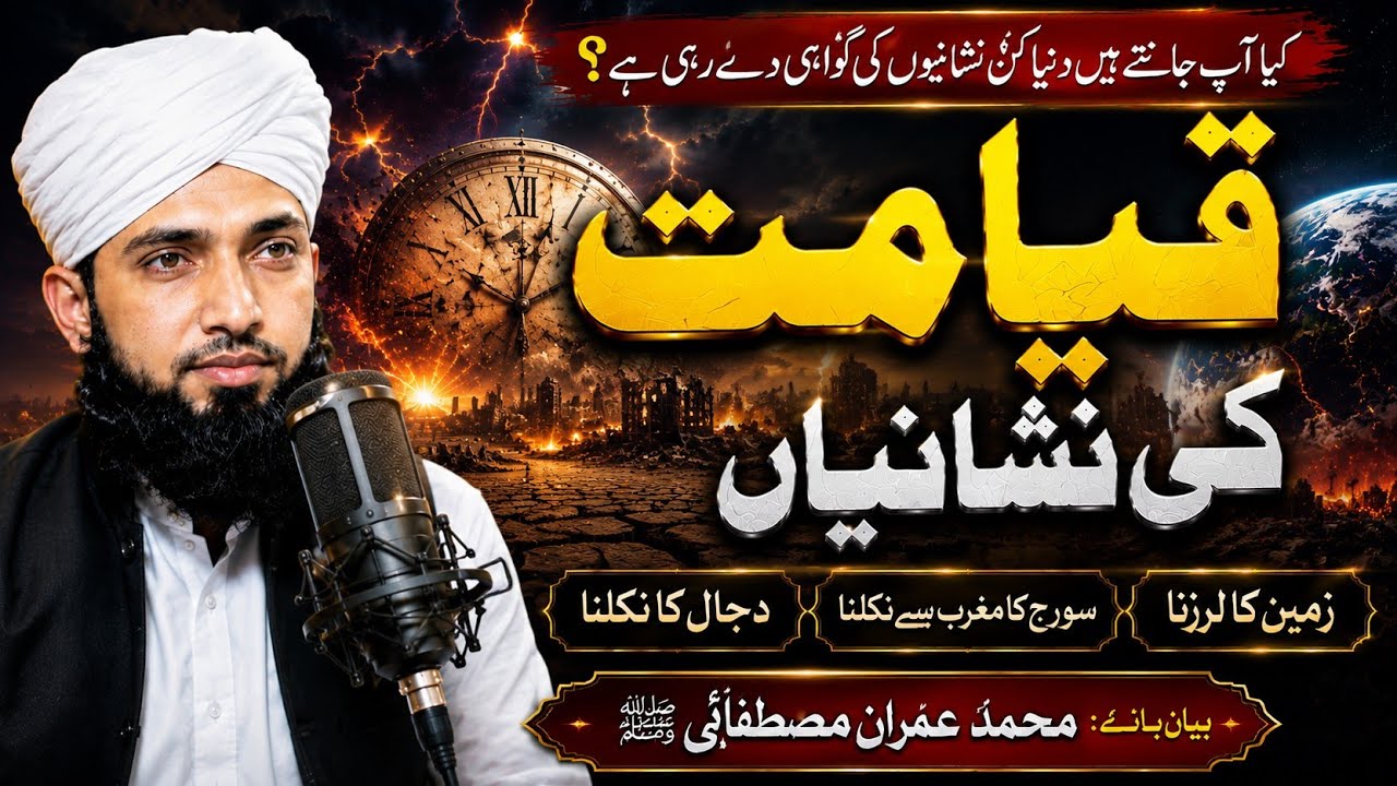 :قیامت کی نشانیاں | Qayamat ki Nishaniyan | Heart Touching Islamic Bayan