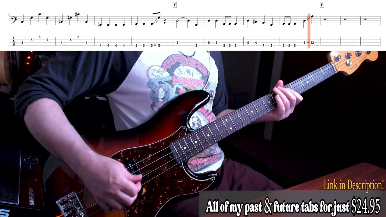 Keep Yourself Alive by Queen: Bass Cover with Tabs