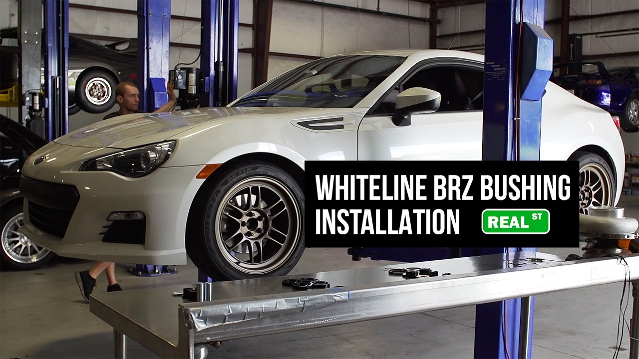 Subaru BRZ / FRS / GT86 Whiteline Bushing Install KDT925 KDT922 KSR210