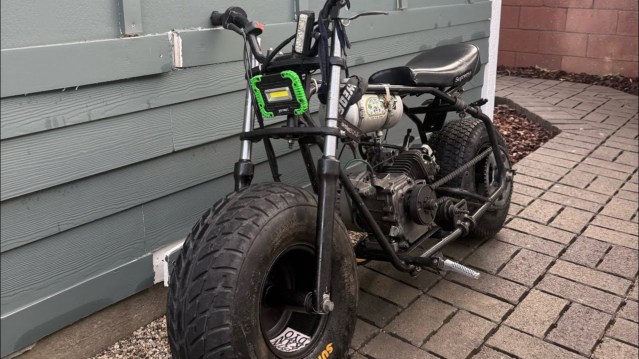 Just me squeaking around and working on my bike :)