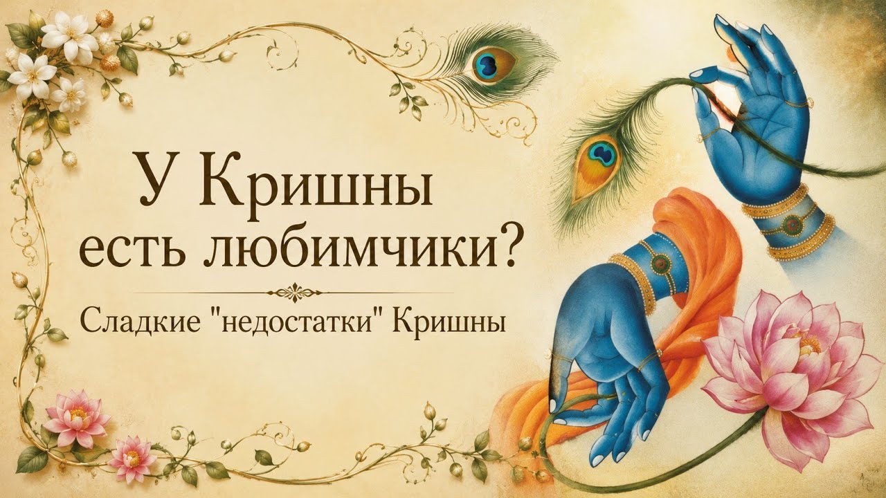 Когда Кришна проявляет пристрастность? Тайна Вишамы &mdash; &laquo;неравного отношения&raquo; | Кришнакунд д.д.