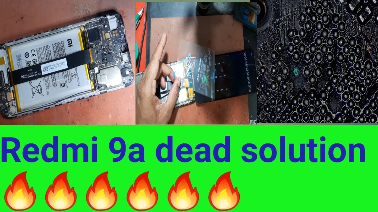 REDMI 9A DEAD SOLUTION