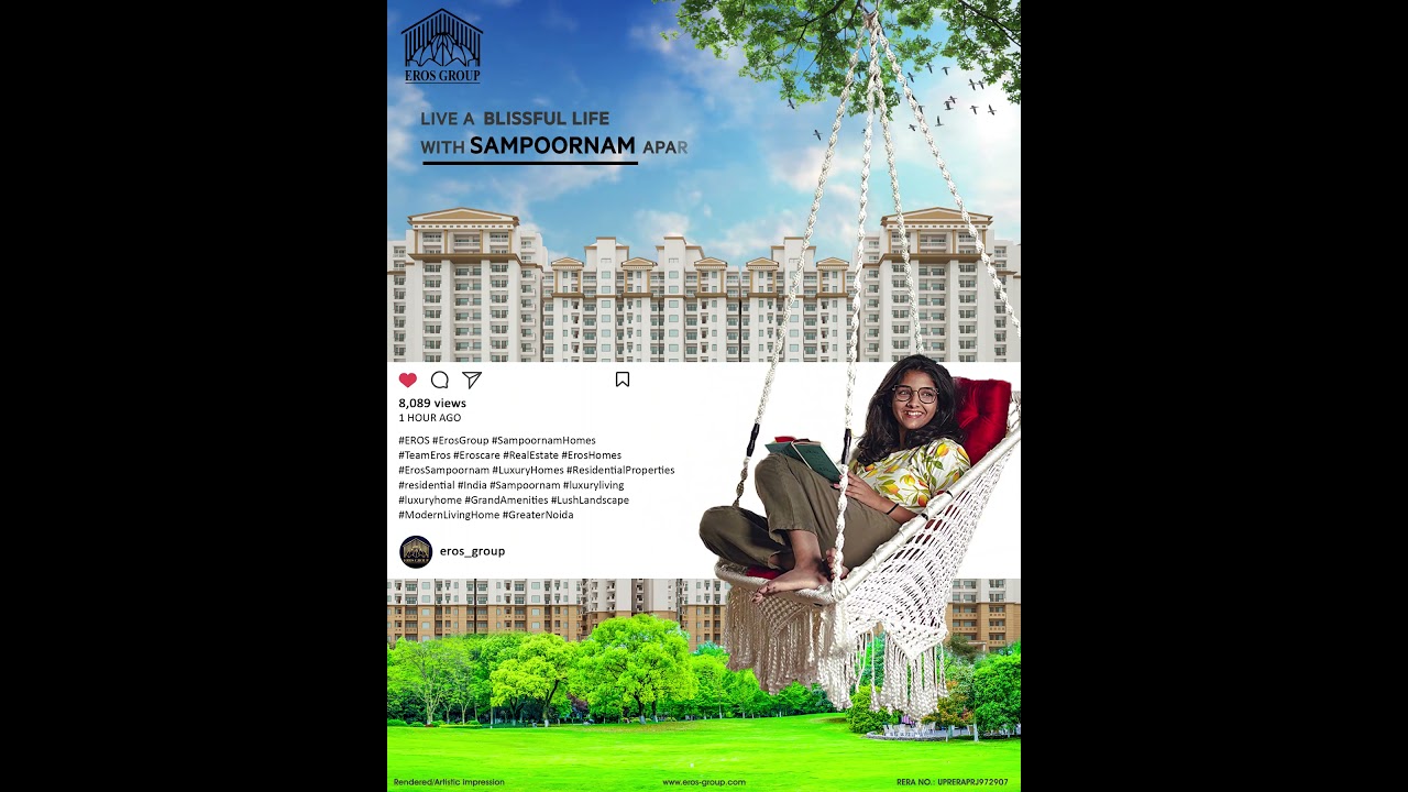 Eros Sampoornam is your key to a happier and healthier life in the lap of nature !!