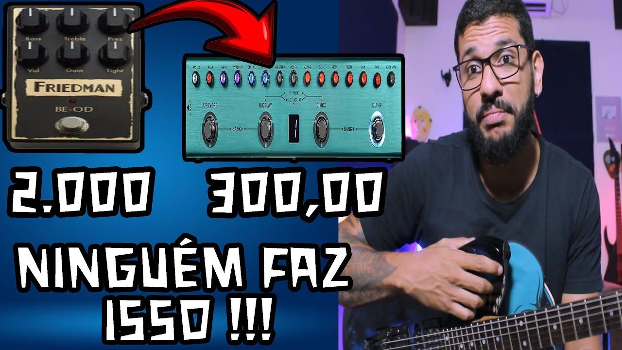 CLONEI UM PEDAL DE 2 MIL REAIS PRA TANK G E VOU TE DAR DE GRAÇA !!!