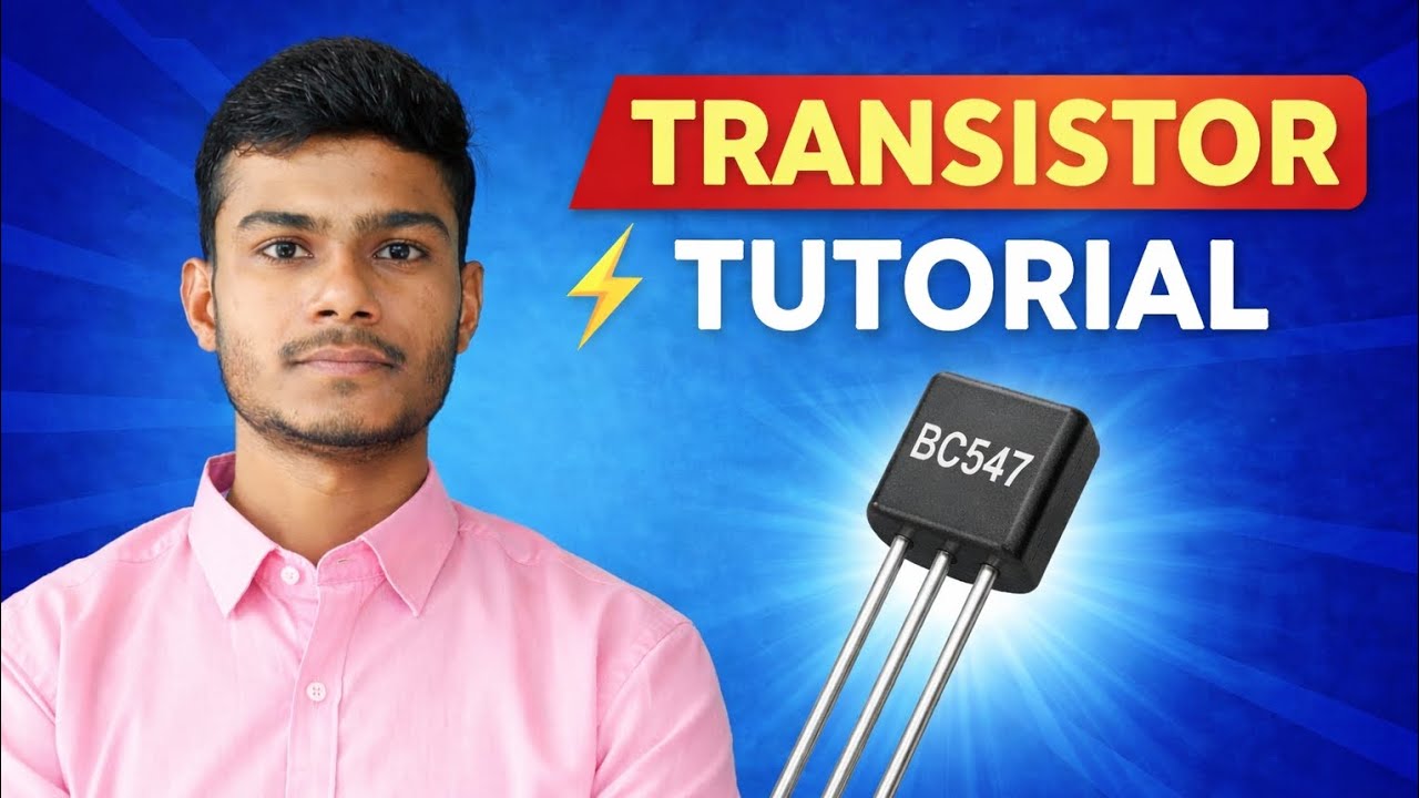 Introduction to Transistor | Tutorial 1 in Hindi | Basic Electronics Series  @experimentvishal 