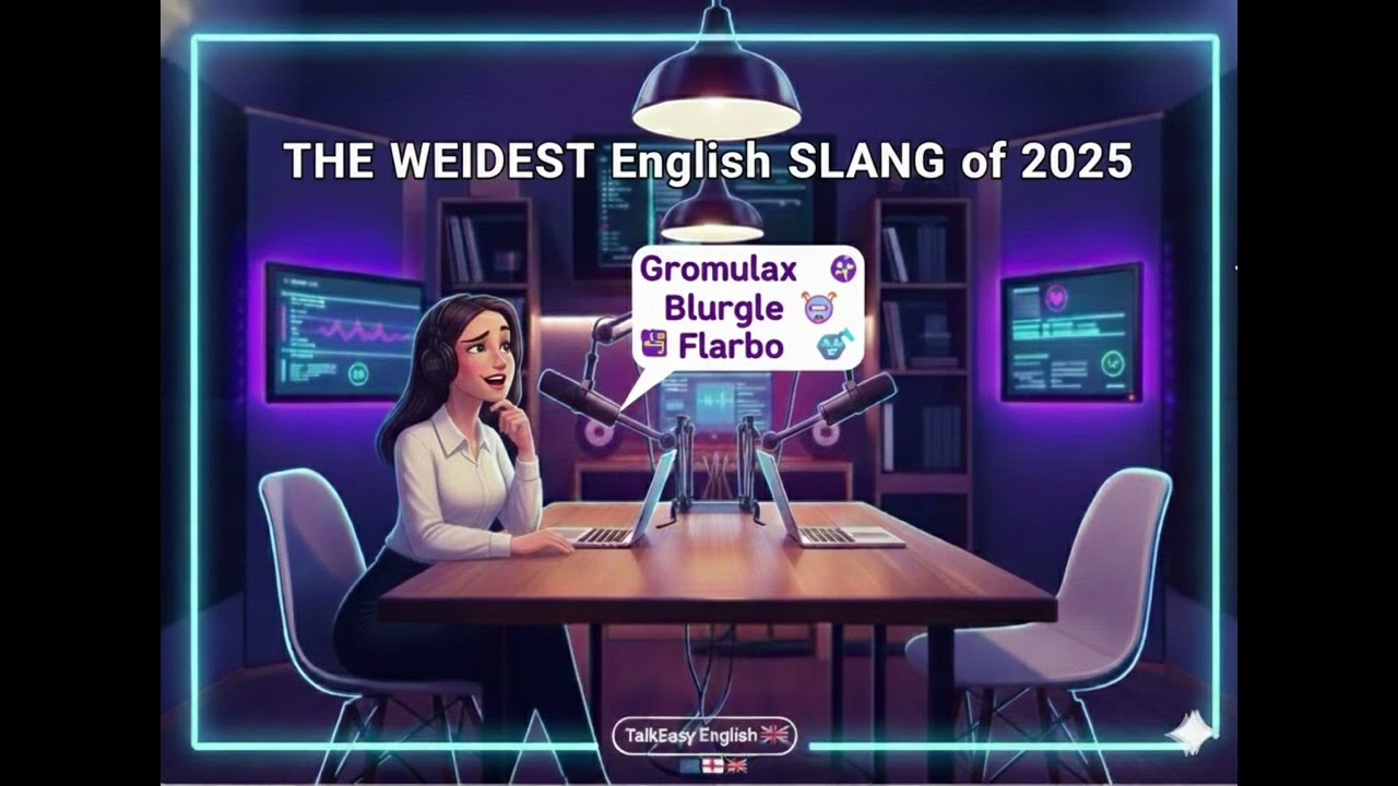 THE WEIRDEST English SLANG of 2025