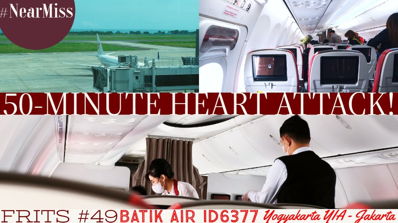(FRITS #49) Batik Air Economy Class Flight Experience: ID6377 Yogyakarta YIA to Jakarta CGK