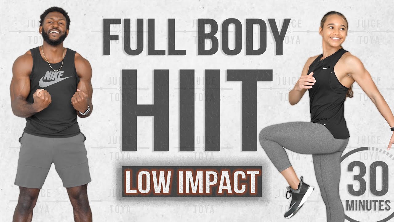 30 Minute Full Body HIIT Workout (Low Impact/No Equipment)