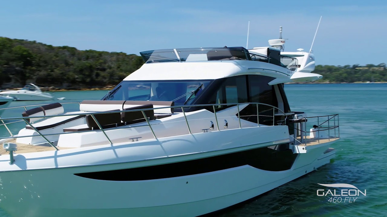 Galeon 460 FLY - essai en mer &agrave; Sydney
