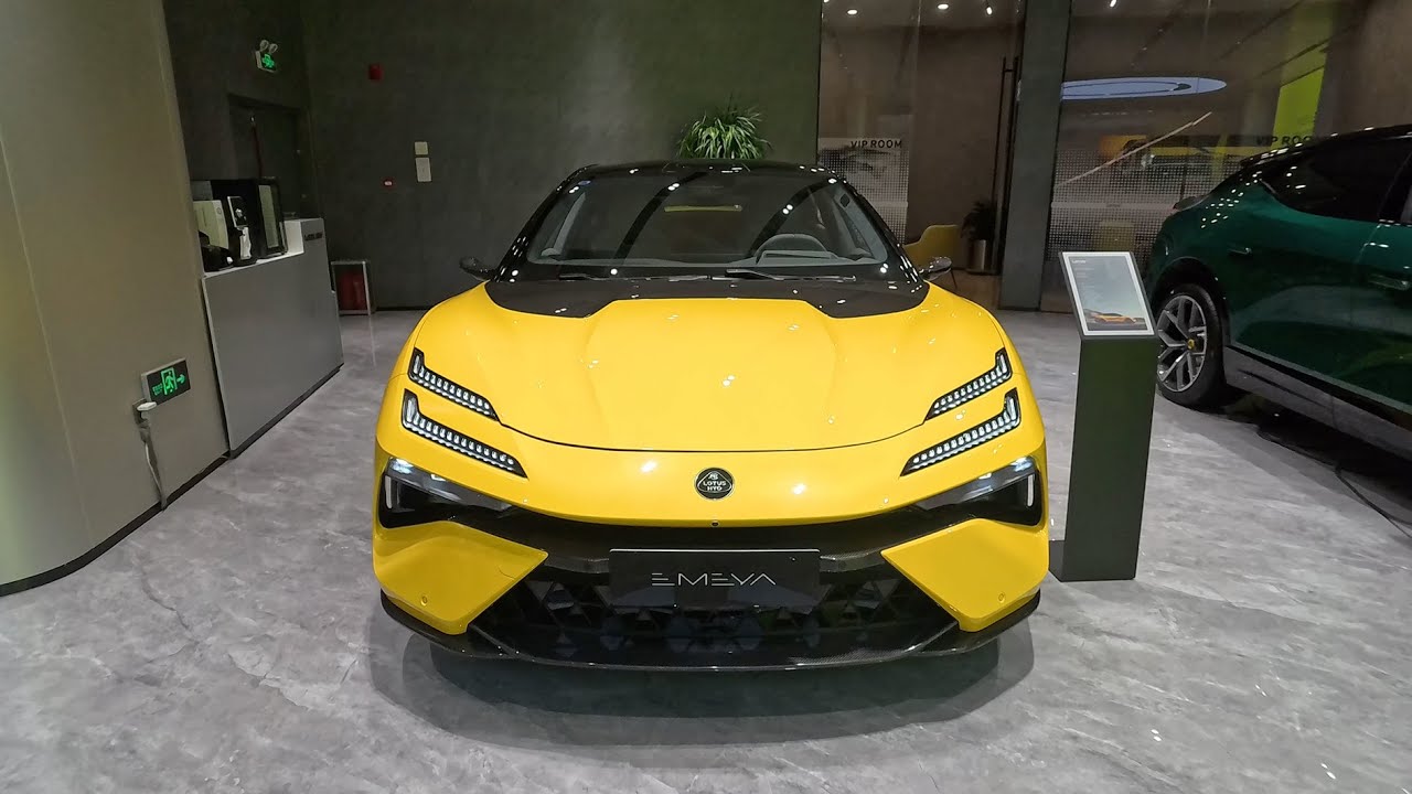 2024 Lotus Emeya Luxury EV Exterior and Interior in-depth Walk-around 4k