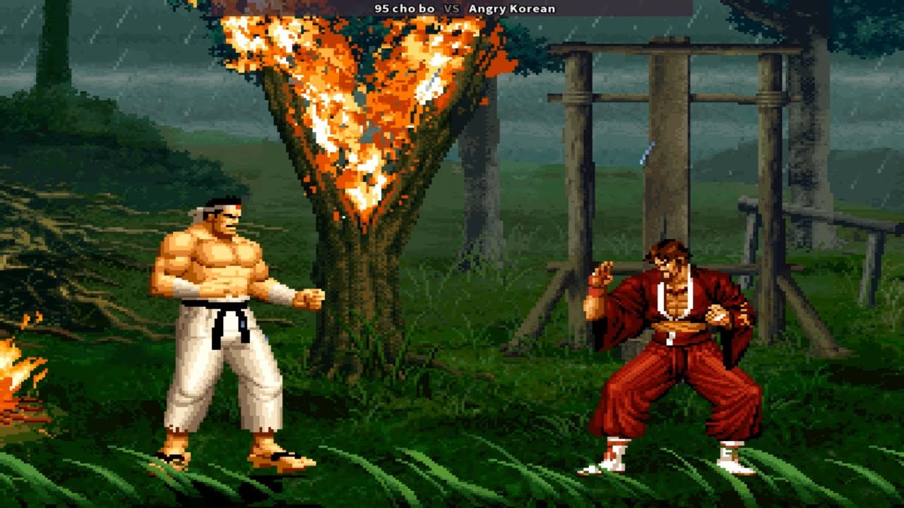 KOF95 拳皇95 95 cho bo (kr) vs Angry Korean (kr) 킹 오브 파이터즈95 The King Of Fighters 95 キング オブ ファイターズ95