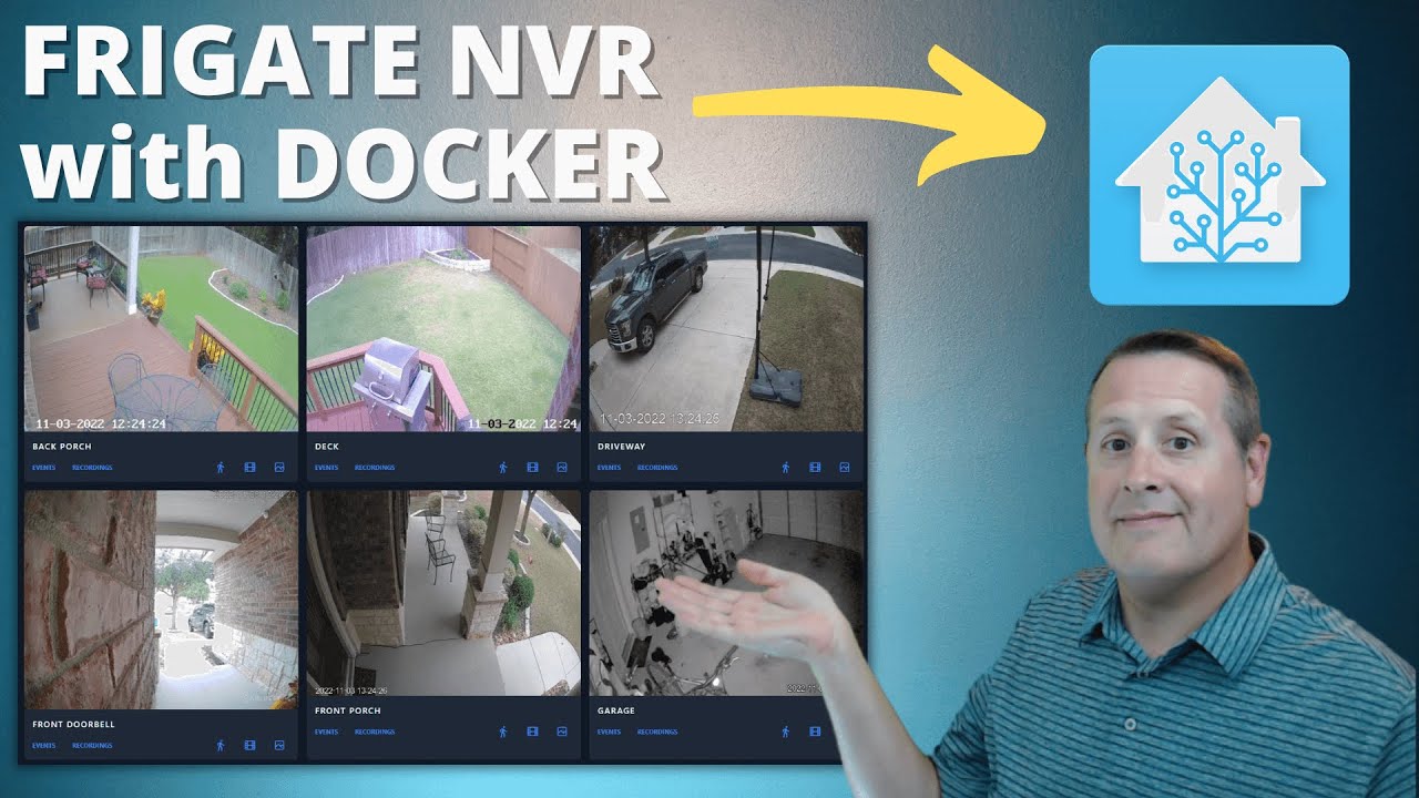 Удалённый Frigate в Docker с интеграцией Home Assistant