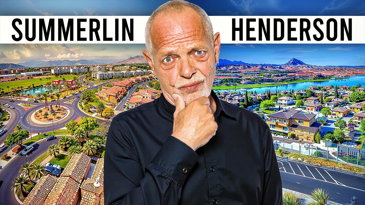 Retiring in Summerlin vs Henderson: Which Is Better?