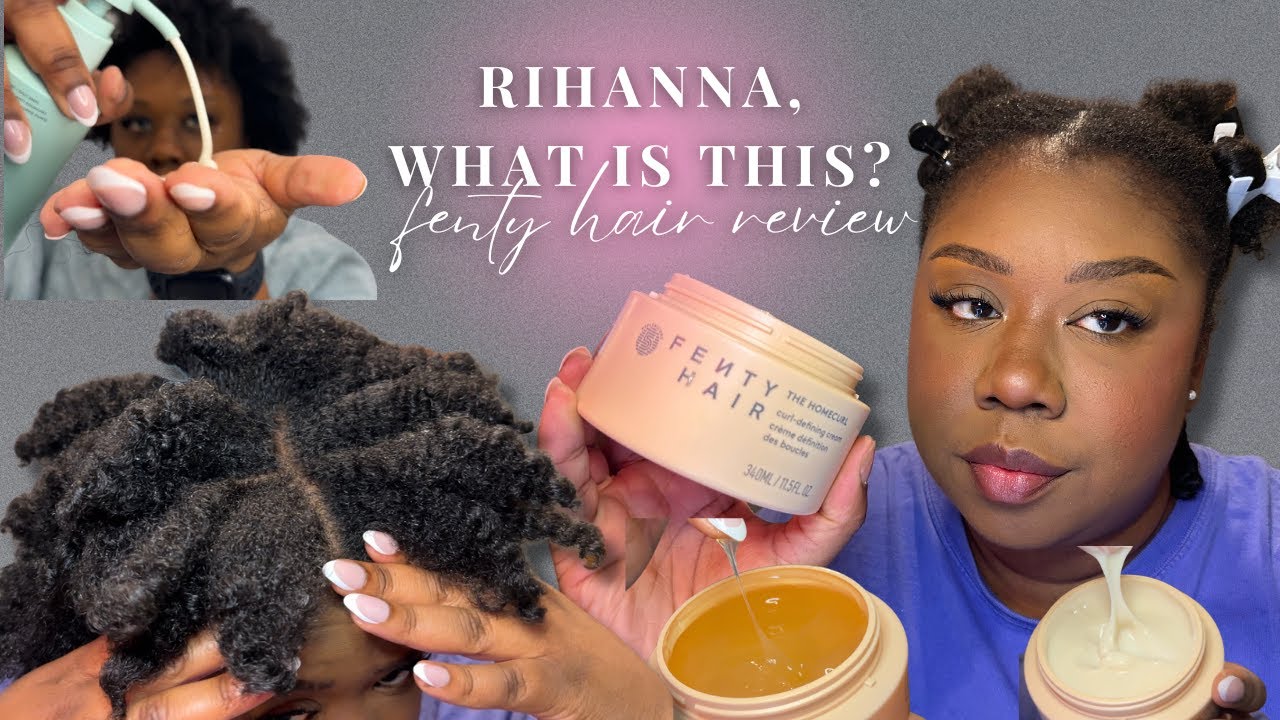 FENTY HAIR Review on Type 4 Natural Hair