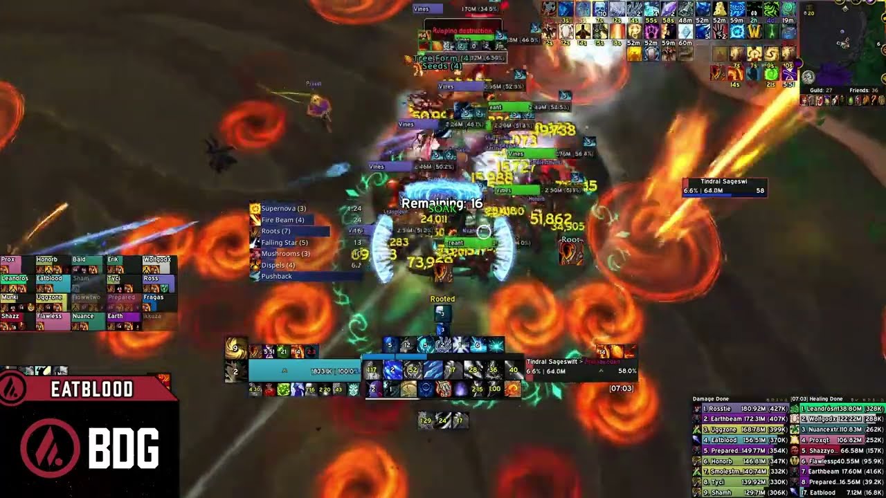 BDG | Mythic Tindral Kill | Frost Mage Pov