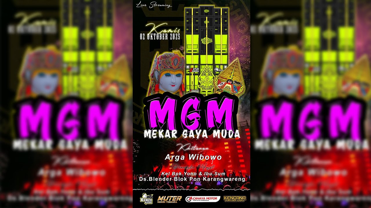 Live Streaming Burok MGM // Pim: A Endi // Live Ds Blender Karang Wareng //02 Oktober 2025