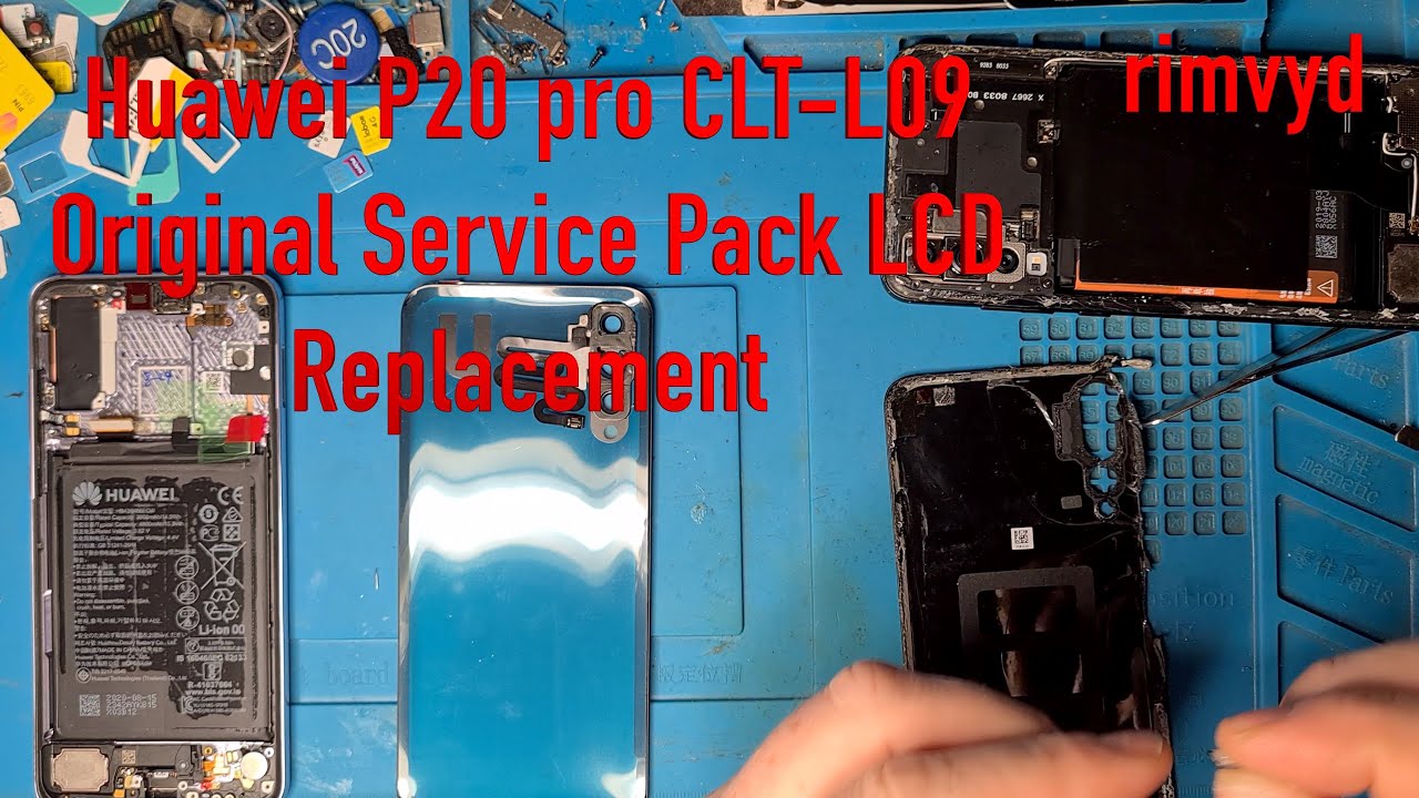 Huawei P20 pro CLT L09 Original Service Pack LCD Replacement
