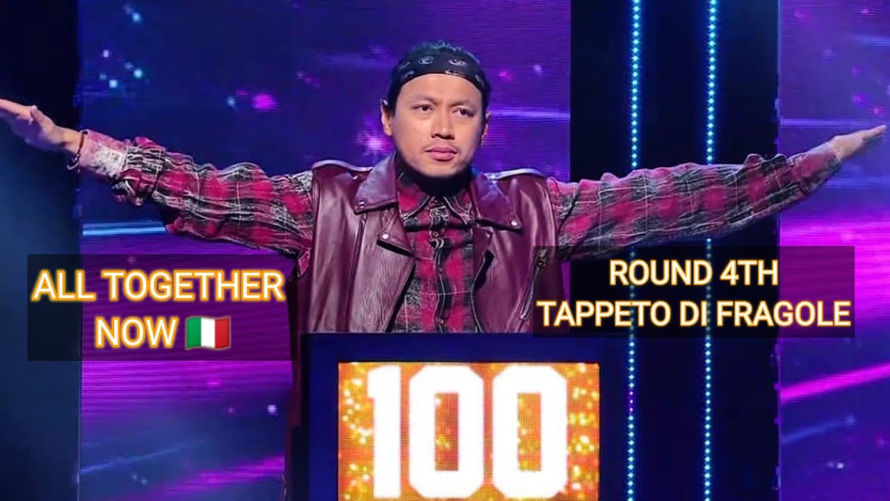 EKI - ROUND 4TH ALL TOGETHER NOW ITALIA FULL PERFORMANCE (SUBTITLE INDONESIA) TAPPETO DI FRAGOLE