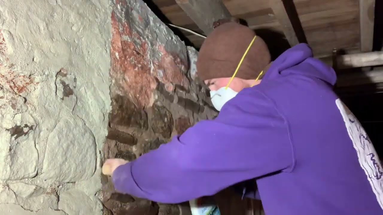 How I Restored my Basement Walls by Parging with Stucco Mix