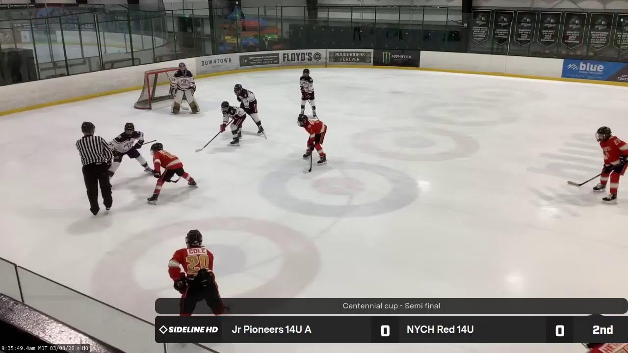 Jr Pioneers 14U A @ NYCH Red 14U (2026.03.08)