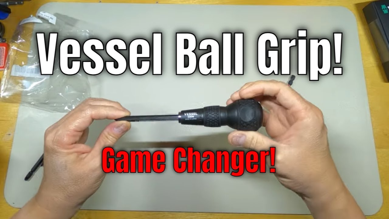 Отвёртка Vessel Ball Grip &mdash; мой новый незаменимый инструмент! 🔧🖤