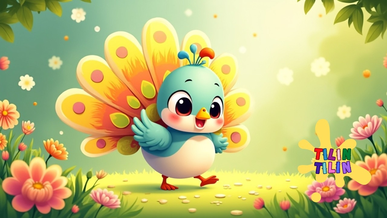 Música Infantil Alegre | Pavão Colorido 🦚 Canções Infantis