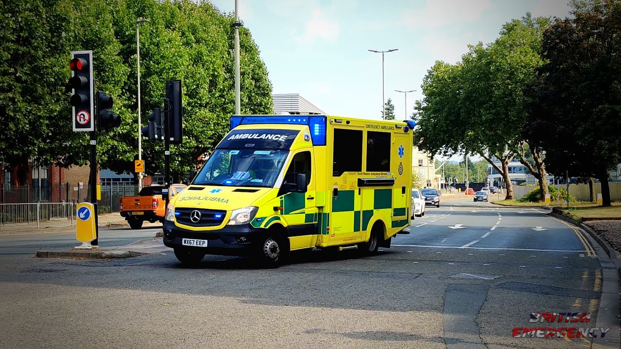 Three SWAS Mercedes Sprinters Responding in Gloucester