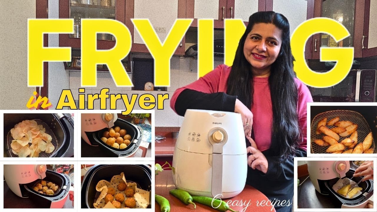 6 Air Fryer Fried Recipes: Crispy Bread Pakoda, Veg Manchurian Balls & Idli Fry | Juicy & Non-Dry!