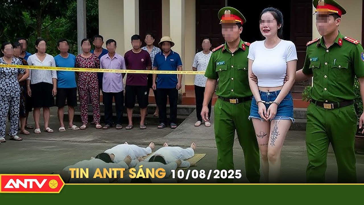 Tin tức an ninh trật tự nóng, thời sự Việt Nam mới nhất 24h sáng 10/8 | ANTV