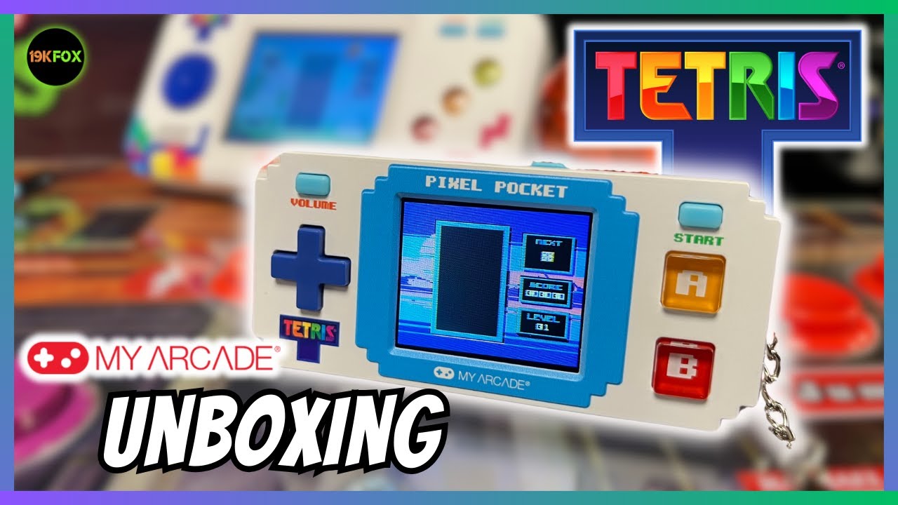 My Arcade Tetris Pixel Player Unboxing & Review