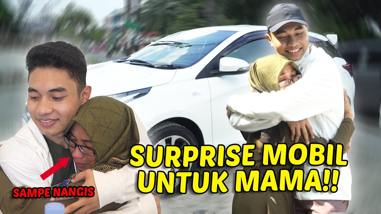 Mama Langsung Kaget & Nangis Dapet Mobil Baru ! SPEECHLESSS!