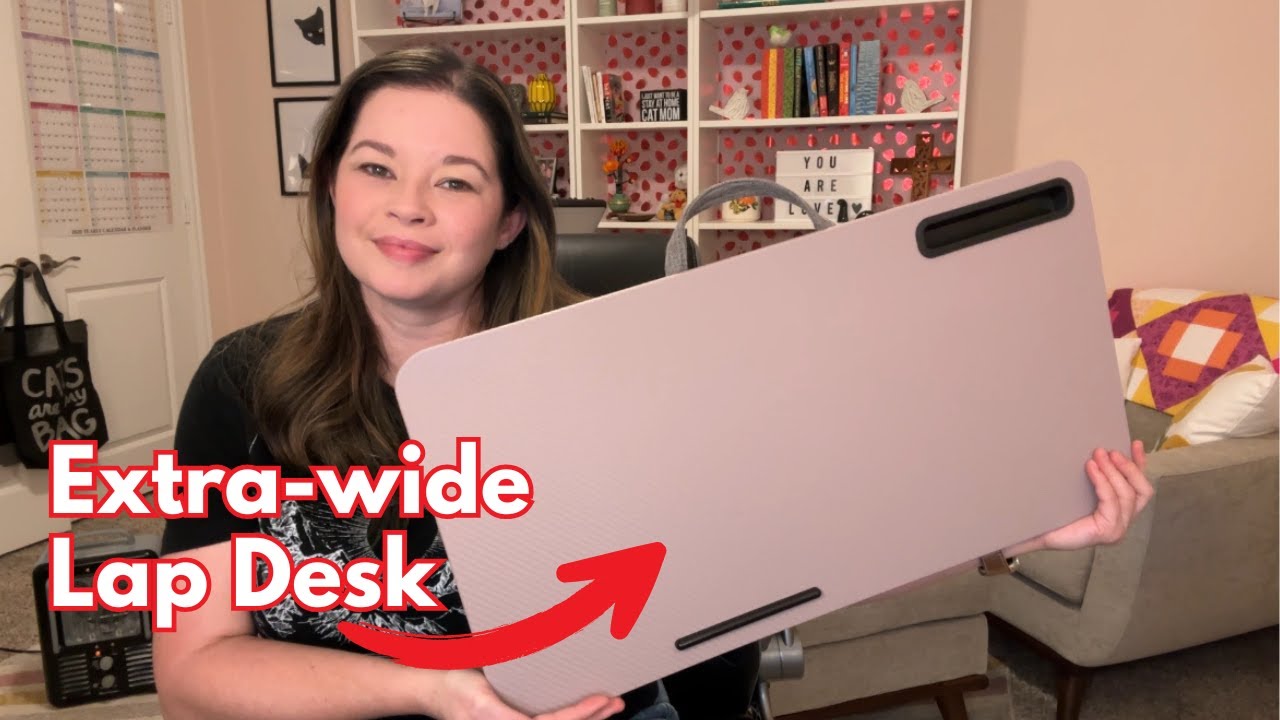 Portable Laptop Desk Fits Up to 16“ Laptops | What's To Like? Review | #ad #amazoninfluencer