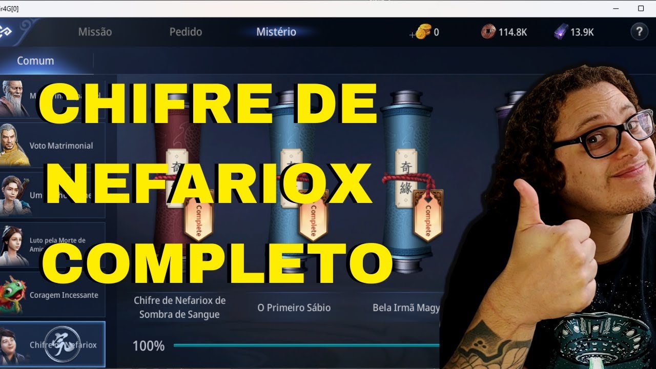 MIR4 - MISTÉRIO CHIFRE DE NEFARIOX COMPLETO COM LIBERAÇÃO DE TODOS OS PERGAMINHOS