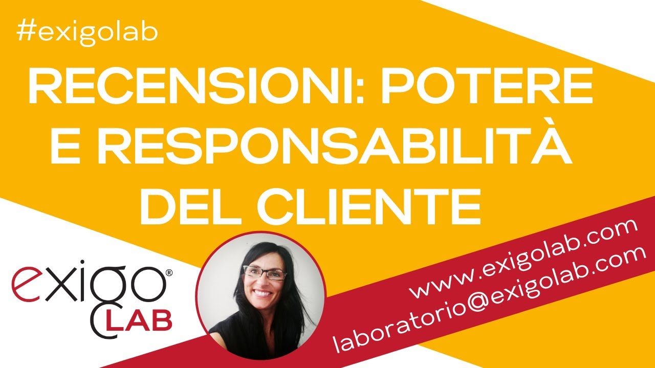 Recensioni: potere e responsabilit&agrave; del cliente