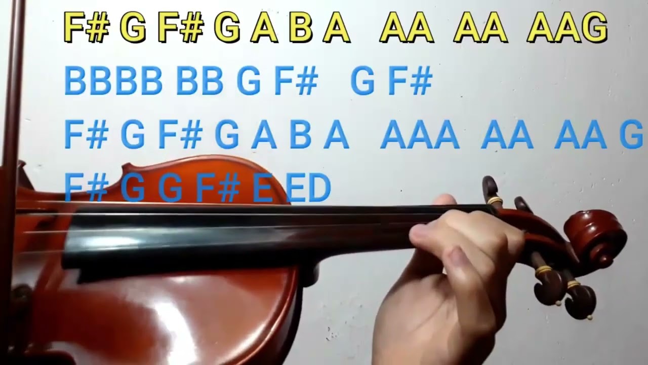 Fue la Gracia de Dios - Tutorial Violin