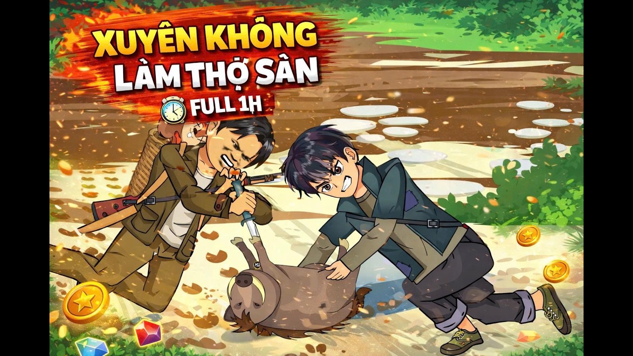 Full 01 - 09 || 9x Xuyên không về thời bao cấp làm thợ săn nuôi cả nhà || Sóc Iu Review