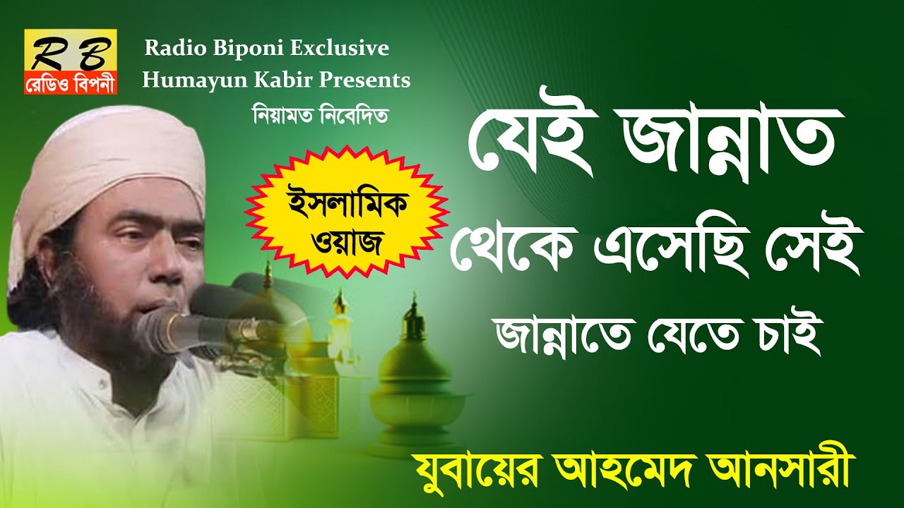 পৃথিবীতে ছিলাম না কোথা থেকে এসেছি এই পৃথিবী ছেড়ে একদিন চলে যেতে হবে এই কথা আমাদের বুঝতে হবে। আনসারী